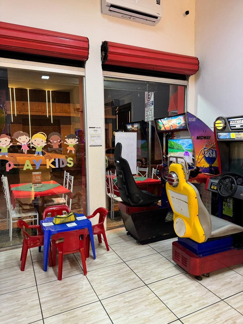 Área Kids - atividades