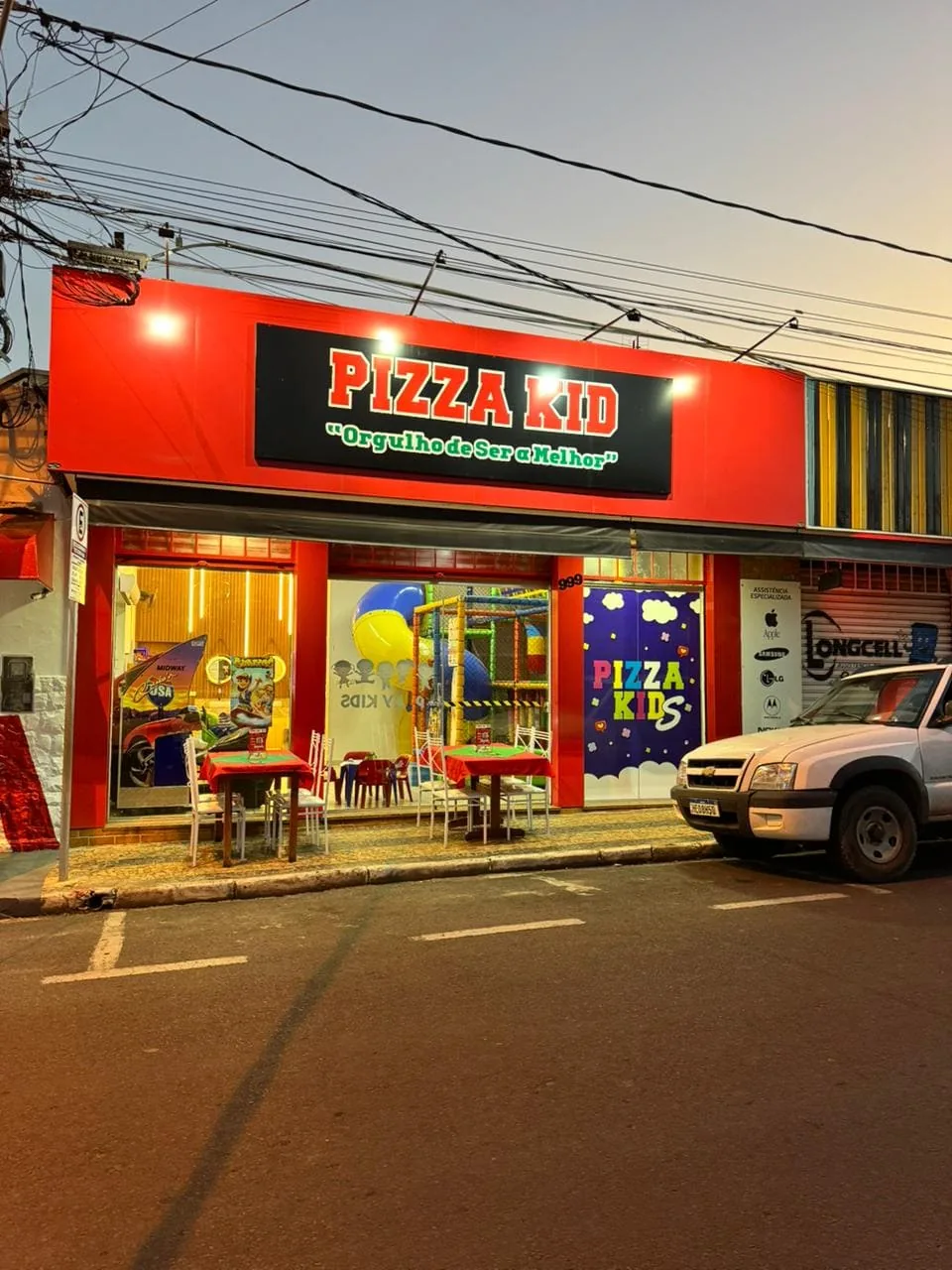 Área Kids externa